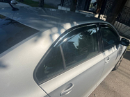 Skoda Rapid 2012–2019 Vetrni deflektorji oken s kromirano letvijo Niken Luxury (4 kosi) fotografija 2