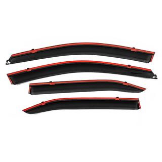 Deflektorji oken s kromirano letvico Niken Luxury (EU, 4 kos) Toyota Camry 2006–2011 fotografija 3