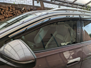 Volkswagen ID.6 2021– Vetrni deflektorji oken s kromirano letvijo Niken Luxury (4 kosi) fotografija 5
