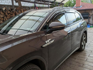 Volkswagen ID.6 2021– Vetrni deflektorji oken s kromirano letvijo Niken Luxury (4 kosi) fotografija 8