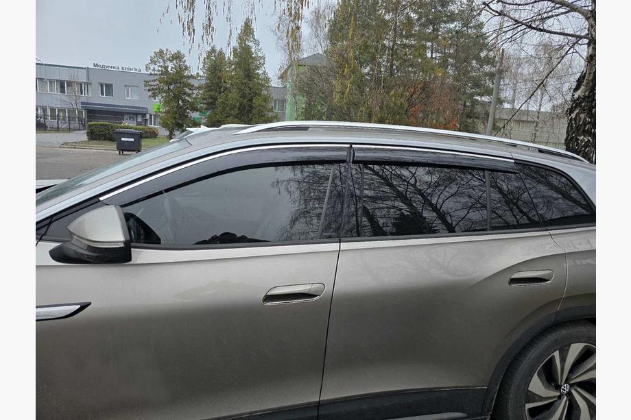 Volkswagen ID.6 2021– Vetrni deflektorji oken s kromirano letvijo Niken Luxury (4 kosi) Image