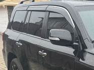Lexus LX570/450d 2008–2022 Vetrni deflektorji za okna s kromiranim trakom Niken Luxury (2008-2015, 6 kos) fotografija 1