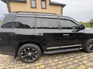 Toyota Land Cruiser 200 2007–2021 Okenski vetrni deflektorji s kromiranim okrasnim trakom Niken Luxury (6 kos) fotografija 3
