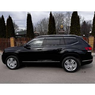 Okenski vetrni deflektorji s kromiranim okrasnim trakom Niken Luxury (6 kos) fotografija 1