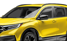 Honda CRV 2017–2022 Vstavljivi vetrniki za okna Niken Luxury (4 kos) fotografija 4