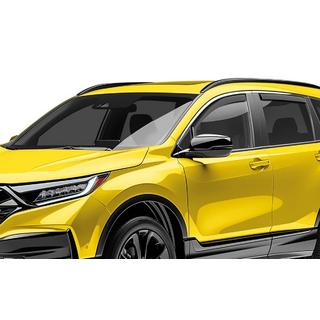 Vstavljivi vetrniki za okna Niken Luxury (4 kos) Honda CRV 2017–2022 fotografija 4