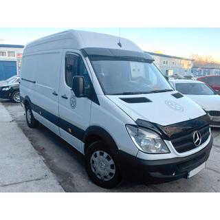 Senčnik za vetrobransko steklo V-3 (črna visok sijaj, 5 mm) Mercedes Sprinter W906 2006–2018 fotografija 2