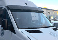 Volkswagen Crafter 2006–2016 Senčnik za vetrobransko steklo V-3 (črna visok sijaj, 5 mm) fotografija 1