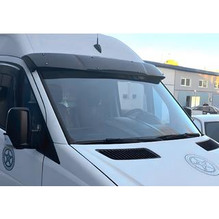 Senčnik za vetrobransko steklo V-3 (črna visok sijaj, 5 mm) Volkswagen Crafter 2006–2016 fotografija 1