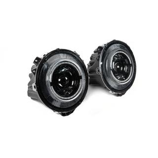 Sprednji žarometi Design-2023 Black (2006-2017) Mercedes G razred W463 1990–2018 fotografija 1