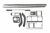 Mercedes G razred W463 1990–2018 Obloge armaturne plošče fotografija 2