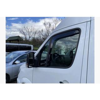 Vetrni deflektorji za okna, vstavni (2 kosa, HEKO) Volkswagen Crafter 2006–2016 fotografija 3
