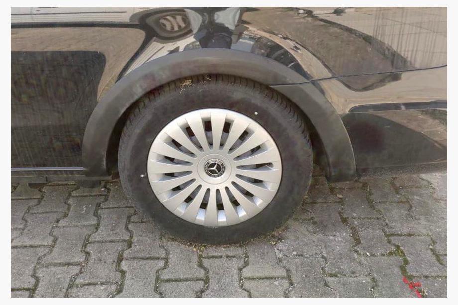 Mercedes Vito/V-razred W447 2014– Obrobe blatniških lokov EuroCap (8 kos, ABS) Fotografija 3
