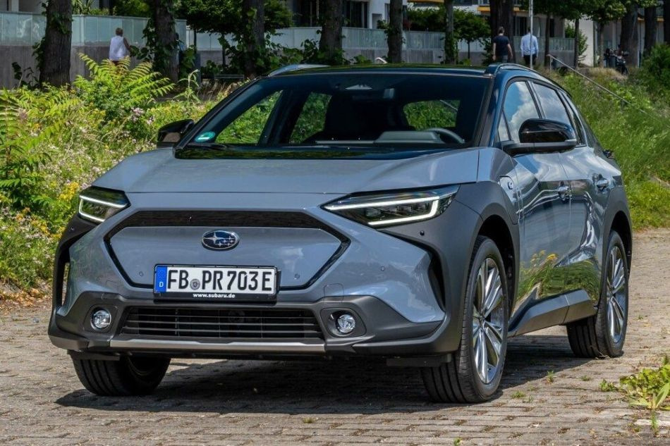 Test električnega križanca Subaru Solterra