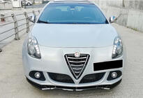 Alfa Romeo Giulietta 2010–2020 DPT sprednji lip spoiler (ABS, črna visok sijaj, 3 kosi) fotografija 1