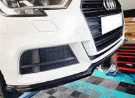 Audi A3 2012–2020 Sprednji lip spojler DPT V-2 (visoki sijaj črna) fotografija 1