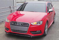 Audi A3 2012–2020 Sprednji lip spojler/splitter odbijača DPT V-3 (Sedan/HB, sijajno črna) fotografija 3