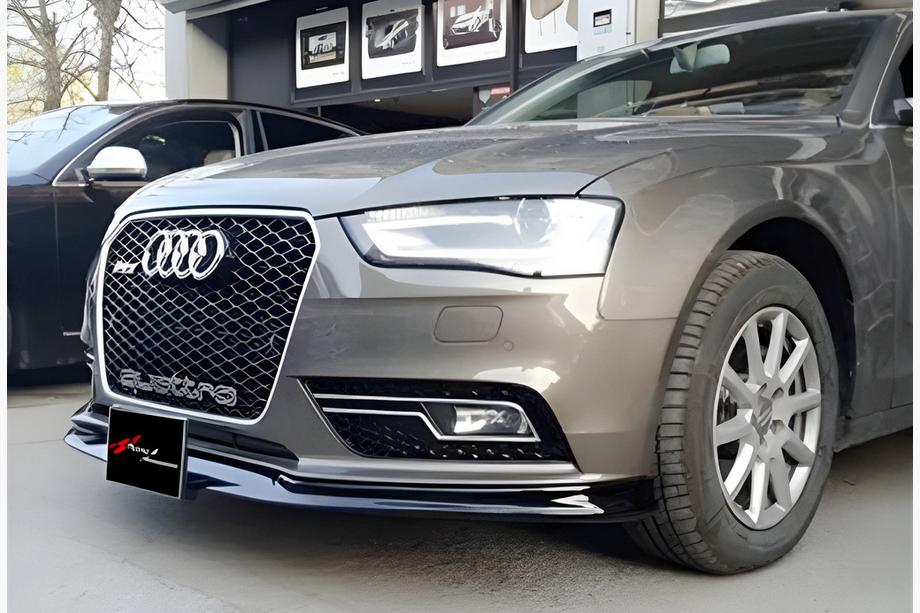 Audi A4 B8 2007–2015 Sprednji lip spojler DPT (2011-2015, za lakiranje) Image