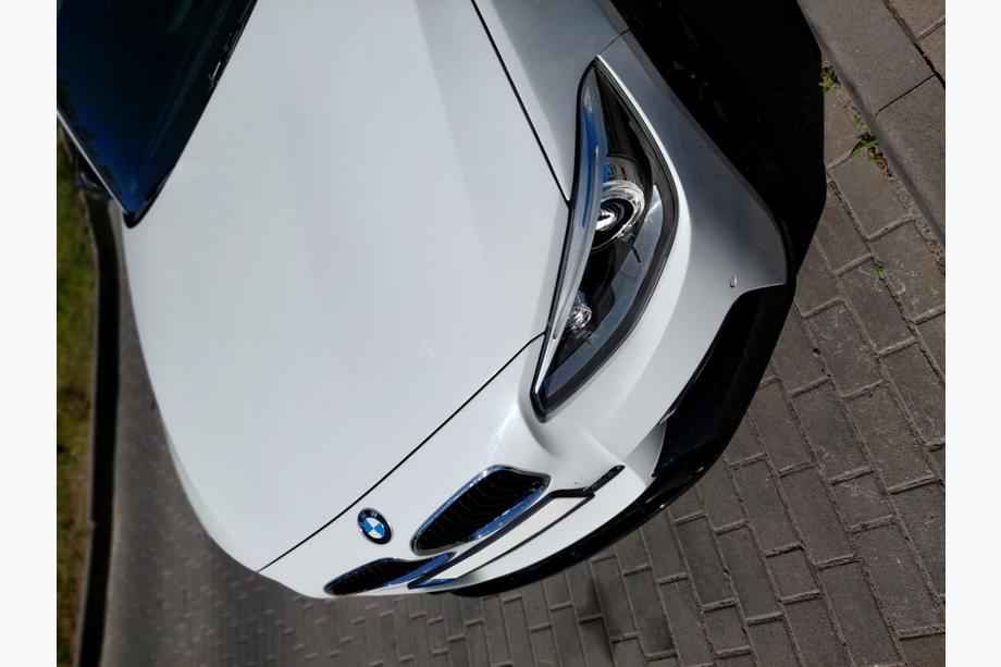 BMW serija 1 F20/F21 2011–2019 Prednji lip spojler DPT V-1 (za M Performance, črni visok sijaj, 2 kosa) Fotografija 11