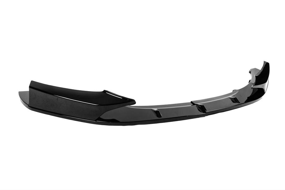 BMW serija 1 F20/F21 2011–2019 Prednji lip spojler DPT V-1 (za M Performance, črni visok sijaj, 2 kosa) Fotografija 7