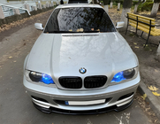 BMW serija 3 E46 1998–2006 Sprednji lip spojler DPT V-1 (za M Sport, črna visok sijaj) fotografija 8