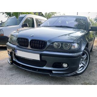 Sprednji lip spojler DPT V-1 (za M Sport, črna visok sijaj) BMW serija 3 E46 1998–2006 fotografija 4