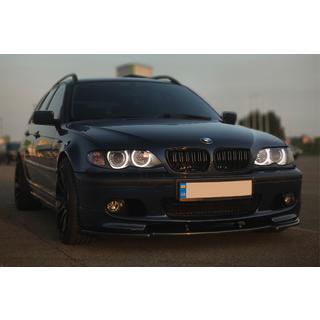 Sprednji lip spojler DPT V-1 (za M Sport, črna visok sijaj) fotografija 3