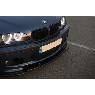 Sprednji lip spojler DPT V-1 (za M Sport, črna visok sijaj) fotografija 4