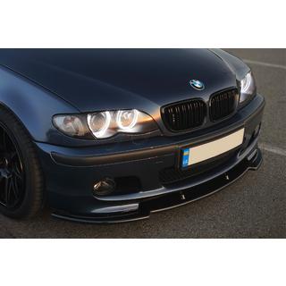 Sprednji lip spojler DPT V-1 (za M Sport, črna visok sijaj) fotografija 1