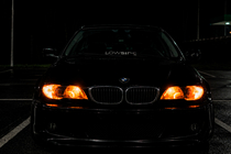 BMW serija 3 E46 1998–2006 Sprednji lip spojler DPT V-2 (za M Sport, sijajno črna) fotografija 10