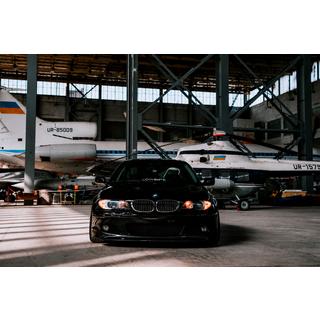 Sprednji lip spojler DPT V-2 (za M Sport, sijajno črna) BMW serija 3 E46 1998–2006 fotografija 4
