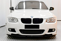 BMW serija 3 E92/E93 2006–2013 DPT sprednja lipa (za M-Sport 2010-2013, črna sijaj) fotografija 1