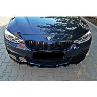 Sprednji lip spojler DPT V-2 (za M-Sport, sijajno črna) BMW serija 4 F32/F33/F36 2012–2020 fotografija 3