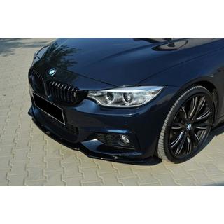 Sprednji lip spojler DPT V-2 (za M-Sport, sijajno črna) BMW serija 4 F32/F33/F36 2012–2020 fotografija 1
