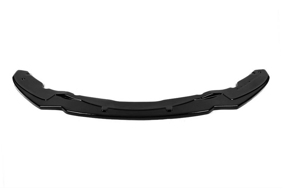 BMW serija 4 F32/F33/F36 2012–2020 Sprednji lip spojler DPT V-2 (za M-Sport, sijajno črna) Fotografija 2