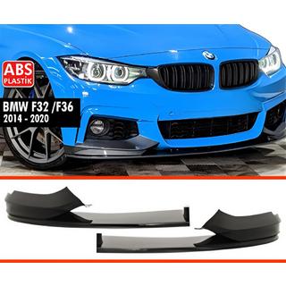 Sprednji lip spojler DPT V-4 (za M Technic, sijaj črna) BMW serija 4 F32/F33/F36 2012–2020