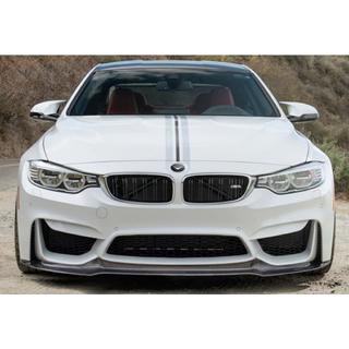 Sprednji lip spojler DPT V-4 (za M4, sijajno črna) BMW serija 4 F32/F33/F36 2012–2020 fotografija 2