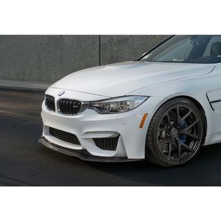 Sprednji lip spojler DPT V-4 (za M4, sijajno črna) BMW serija 4 F32/F33/F36 2012–2020 fotografija 1