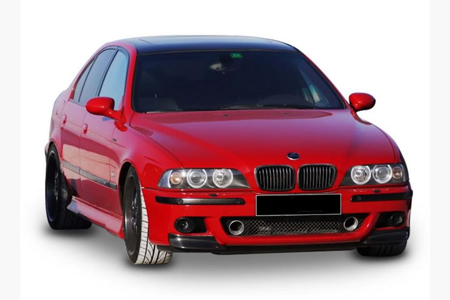 BMW serije 5 E39 1996–2003 DPT sprednji lip spojler (za M5, sijajno črna) Image