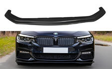 BMW serija 5 G30/G31 2017–2023 DPT V-2 sprednji lip spojler (2017-2020, črna visok sijaj) fotografija 1