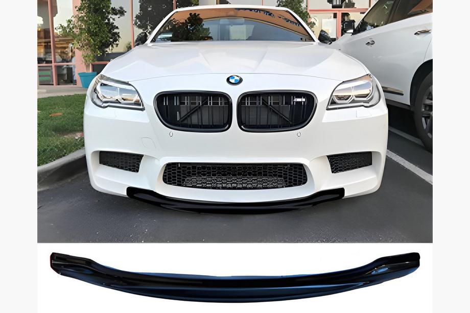 BMW serija 5 F10/F11 2010–2016 DPT V1 sprednji lip spojler (za M5, sijaj črna) Image