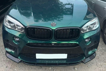 BMW X5 F15 2013–2018 Sprednji lip spojler DPT V-2 (za X5M F85, sijajno črna) fotografija 4