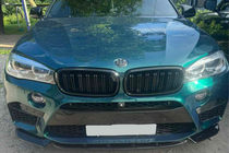 BMW X5 F15 2013–2018 Sprednji lip spojler DPT V-2 (za X5M F85, sijajno črna) fotografija 12