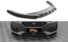 Seat Leon 2020– DPT sprednji lip spojler (za Cupra, sijajno črna) fotografija 1