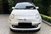 Fiat 500/500L 2013–2022 DPT sprednji lip spojler (črna visok sijaj) fotografija 1