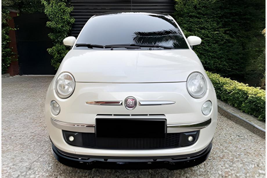 Fiat 500/500L 2013–2022 DPT sprednji lip spojler (črna visok sijaj) Image