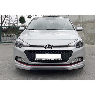 DPT sprednji lip spojler (črna visok sijaj) Hyundai I-20 2014–2020 fotografija 2