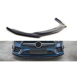 Sprednji lip spojler DPT V-2 (visoki sijaj črna) Mercedes A-class W177 2018–
