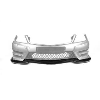 Lip spojler sprednjega odbijača DPT V2 (2011-2015, črni sijaj) Mercedes razred C W204 2007–2015 fotografija 2
