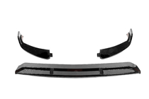 Mercedes C-class W205 2014–2021 DPT sprednji lip spojler odbijača (2019-2021, samo za AMG-Line, črna visok sijaj) fotografija 5